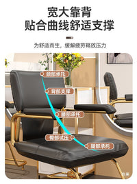 Modern Hydraulic Reclining Barber Chair for Salon and Hairdressing