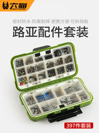 Fishing Lure Accessories Kit Swivels Connectors Sea Fishing Tackle Box