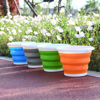 Collapsible Multi-Purpose Bucket for Fishing, Laundry, and Household Chores
