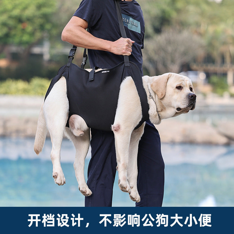 Pet Mobility Harness for Elderly and Disabled Dogs - Rear Leg Support Sling for Injury Recovery and Rehabilitation