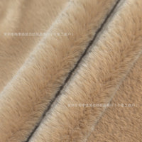 10mm Rabbit Hair Plush Fabric for Toys and Headbands, Non-shedding