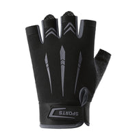 Men's Summer Cycling Half-Finger Gloves Anti-Slip Breathable for Outdoor Sports Training