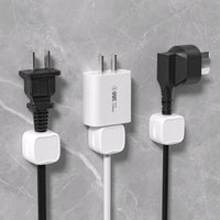 Magnetic Cable Organizer Clips for Desk and Wall Mounting