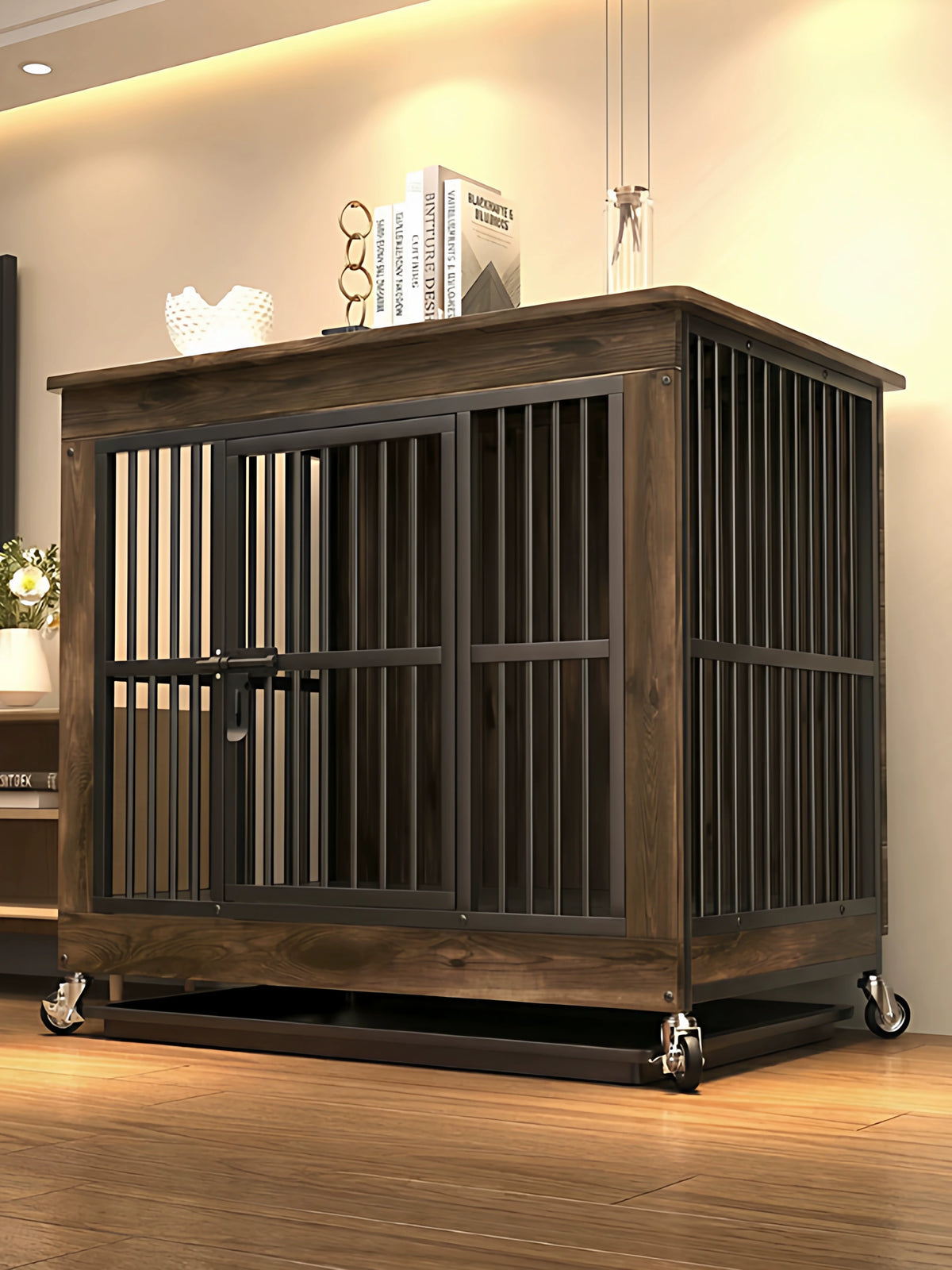 New Large Dog Crate Medium Pet Cage Indoor Small Dog Luxury Kennel