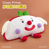 Cute Clown Plush Pillow Toy for Sofa Bed Cushion Kids Playmate Girlfriend Valentine's Day Gift