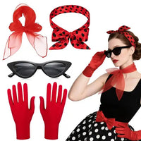 Ladybug Polka Dot Cosplay Accessory Set for Parties and Festivals