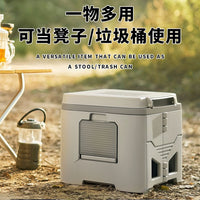 Portable Folding Toilet for Camping, Travel, and Emergency Use - Odor-Proof and Easy to Store
