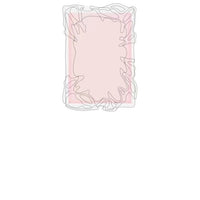 Ins-Style Plated Irregular Photo Frame Card Holder for K-Pop Photocards & Student IDs