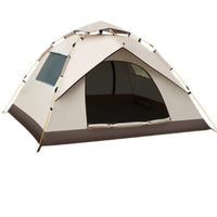 Automatic Pop-Up Camping Tent with Rain Protection and Mosquito Net for Outdoor Picnic & Hiking