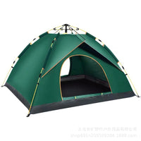 Automatic Pop-Up Camping Tent for Outdoor Beach & Park Use, Portable & Foldable, Thickened Rainproof Design