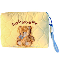 Portable Large Capacity Cosmetic Bag for Travel and Daily Use, Cute Animal Design