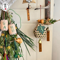 Dragon Boat Festival Bamboo Tag Ornaments and Greeting Cards for DIY Crafts