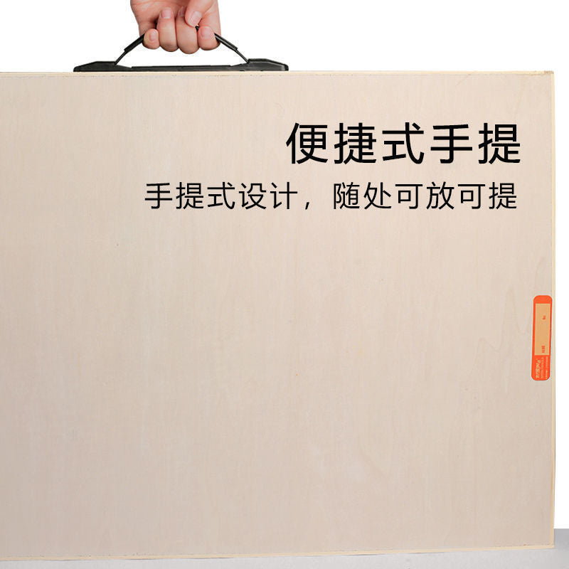 Wooden Easel Sketchpad Set for Art Students and Professionals, Portable Drawing Board with Stand
