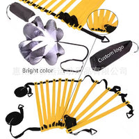 Agility Ladder Training Set with Resistance Parachute for Soccer and Outdoor Drills