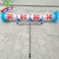 Stainless Steel Hand-Pulled Rice Seeder Portable Manual Planter for Rice, Rapeseed, Corn