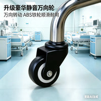 Pneumatic Lift Swivel Stool with Wheels for Medical, Lab, and Office Use