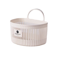 Wall-Mounted Storage Basket for Kitchen and Bathroom, Hanging Organizer for Spices, Garlic, and Toiletries