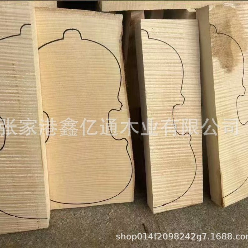 Tiger Stripe Maple Wood for Pipa Craft River Table Pool Cue Material