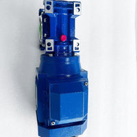 RV Worm Gear Reducer with Motor, Low Noise Small Gearbox