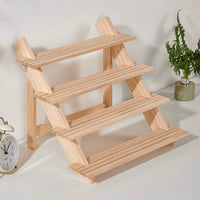 Multi-tier Wooden Display Stand for Jewelry and Small Items