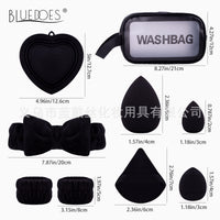 31-Piece Professional Makeup Brush Set with Portable Storage Bag and Beauty Blender