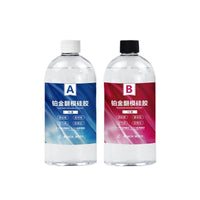 Translucent Platinum Cure Silicone Rubber for DIY Molds, Resin, Wax, and Plaster Crafts