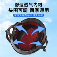 3C Certified Electric Scooter Helmet for Men and Women, Summer Sun Protection Half Helmet, New National Standard Four Seasons Safety Helmet