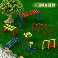 Miniature Playground Slide Model for Architectural Sand Table Micro Landscape