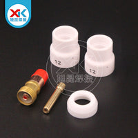 11/22PCS TIG Welding Torch Gas Lens Collet Kit for WP17/18/26