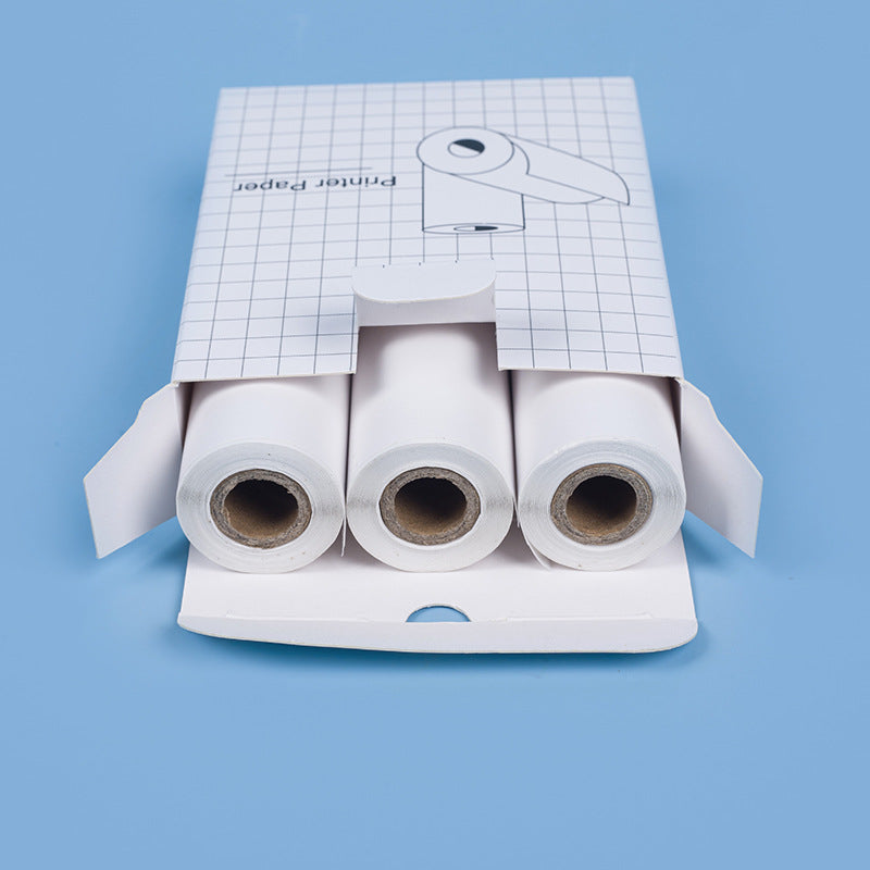 Thermal Printer Paper for Meow Machine, 10-Year Triple-Proof Adhesive Sticker Paper for Error Note Printing