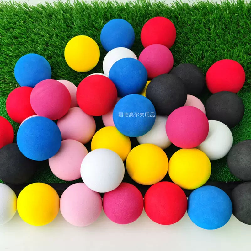 50mm EVA Foam Golf Practice Balls for Indoor Training and Entertainment