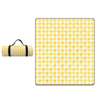 Ultrasonic Picnic Blanket Thickened Camping Mat Cartoon Panda Kitten Beach Outdoor Moisture-proof Pad