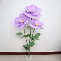 Artificial PE Poppy Flowers for Wedding & Event Decor