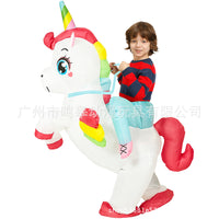 Inflatable Dinosaur Costume for Kids & Adults - Funny T-Rex, Triceratops for Halloween, Parties, School Events