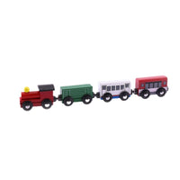 Kids Wooden Magnetic Train Set Educational Toy