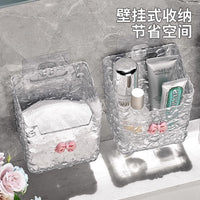 Wall-Mounted Transparent Disposable Face Towel Dispenser for Bathroom