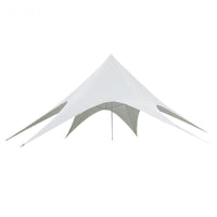 Large Hexagonal Oxford Cloth Tent Tarp for Outdoor Camping and Sunshade