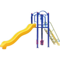 Outdoor Playground Slide for Parks, Schools, and Communities