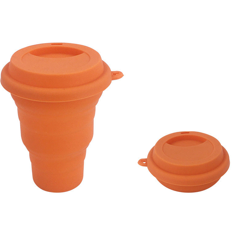 Collapsible Silicone Water Bottle, Portable & High-Temperature Resistant for Outdoor Sports