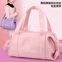 Children's Dance Bag Ballet Practice Handbag Crossbody Tote for Dance Shoes & Apparel