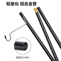 Portable Folding Aluminum Alloy Camping Lantern Stand for Outdoor Lighting