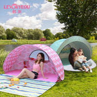 Pop-Up Beach Tent UV Protection Sun Shelter Portable Camping Canopy