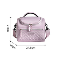 Croissant Curved Lid Insulated Lunch Bag for Work and Picnics