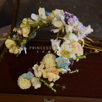 New Artificial Flower Bridal Headband for Wedding Photoshoots and Performances