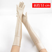 Women's UV Protection Full Finger Gloves for Summer Cycling and Driving