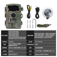 BDL91 WiFi 4K Infrared Trail Camera with Night Vision and Time-Lapse Recording