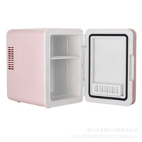Portable Mini Fridge for Skincare, Breast Milk, Beverages - Cool & Warm Functionality for Home & Car