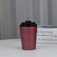 Minimalist 304 Stainless Steel Vacuum Insulated Coffee Mug with Scale Markings