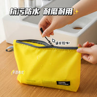 Silicone Coated Waterproof Travel Organizer Bag for Clothes and Toiletries