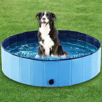 Foldable Pet Swimming Pool for Dogs and Cats, Portable Bathing Tub for Small Animals